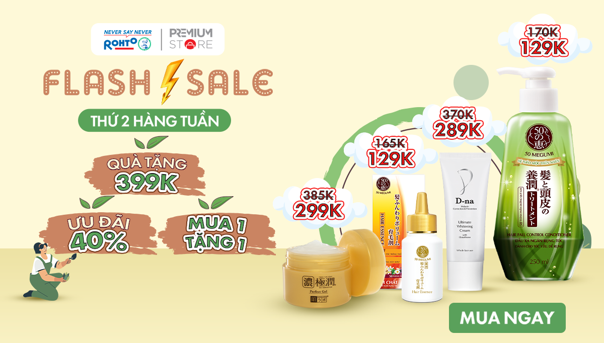 Flashsale thứ 2 hàng tuần