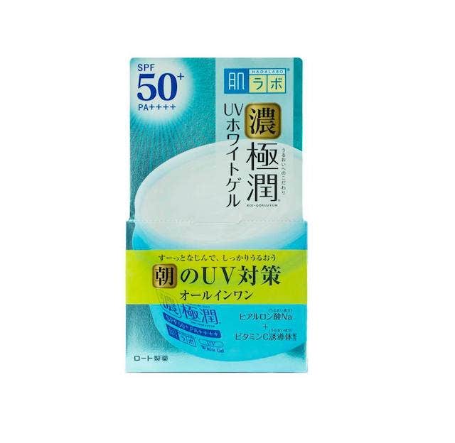 Kem dưỡng ẩm chống nắng ban ngày Hada Labo Koi-Gokujyun UV White Gel SPF50+ PA++++