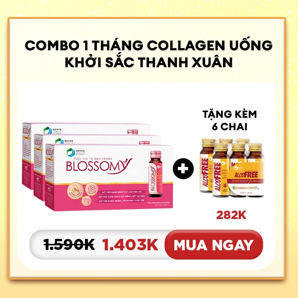 Mua 1 tặng 6 0 Collagen uống curcumin khỏe dạ dày - đẹp da